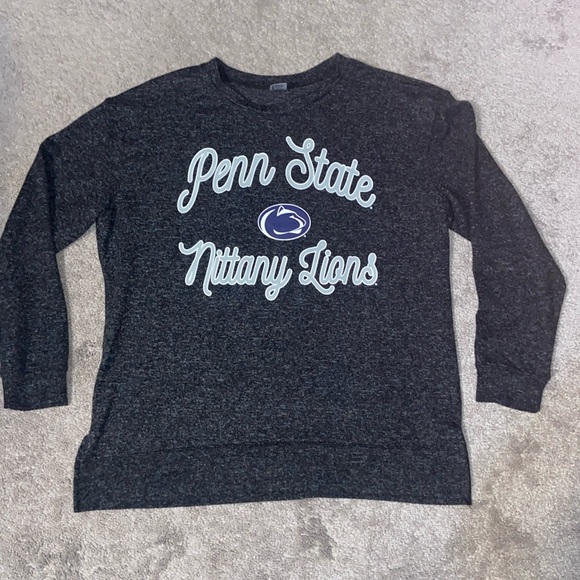 liv casual Tops - Women’s Super Soft Penn State Nittany Lions Gray Fleece Pullover Medium